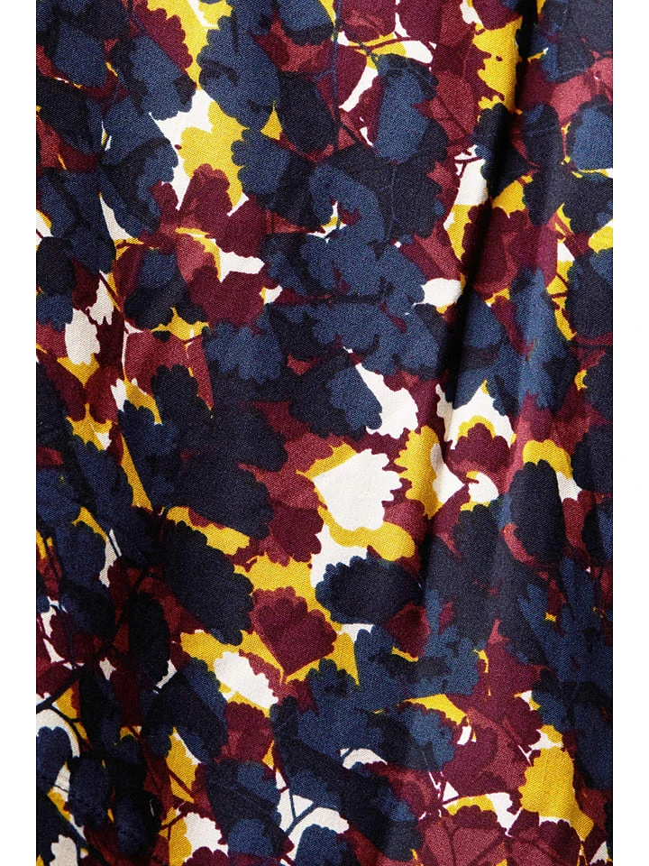 ESPRIT Pyjama In Dunkelblau/ Bordeaux 4 ESPRIT Pyjama In Dunkelblau/ Bordeaux - Image 4