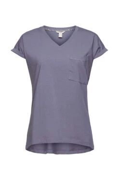 ESPRIT Pyjama-Oberteil Grey Blue