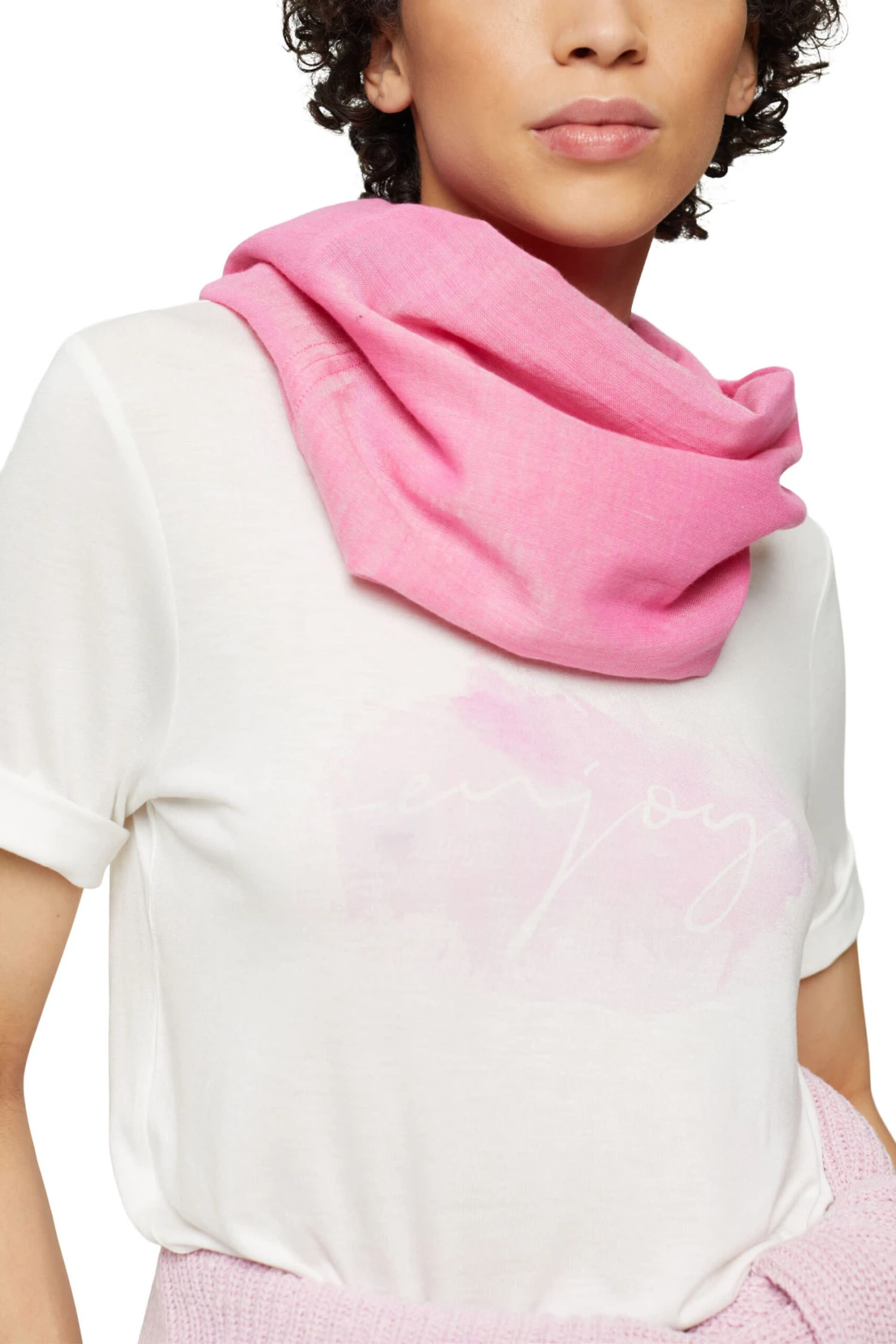 ESPRIT Schal Pink Fuchsia 2 ESPRIT Schal Pink Fuchsia - Image 2