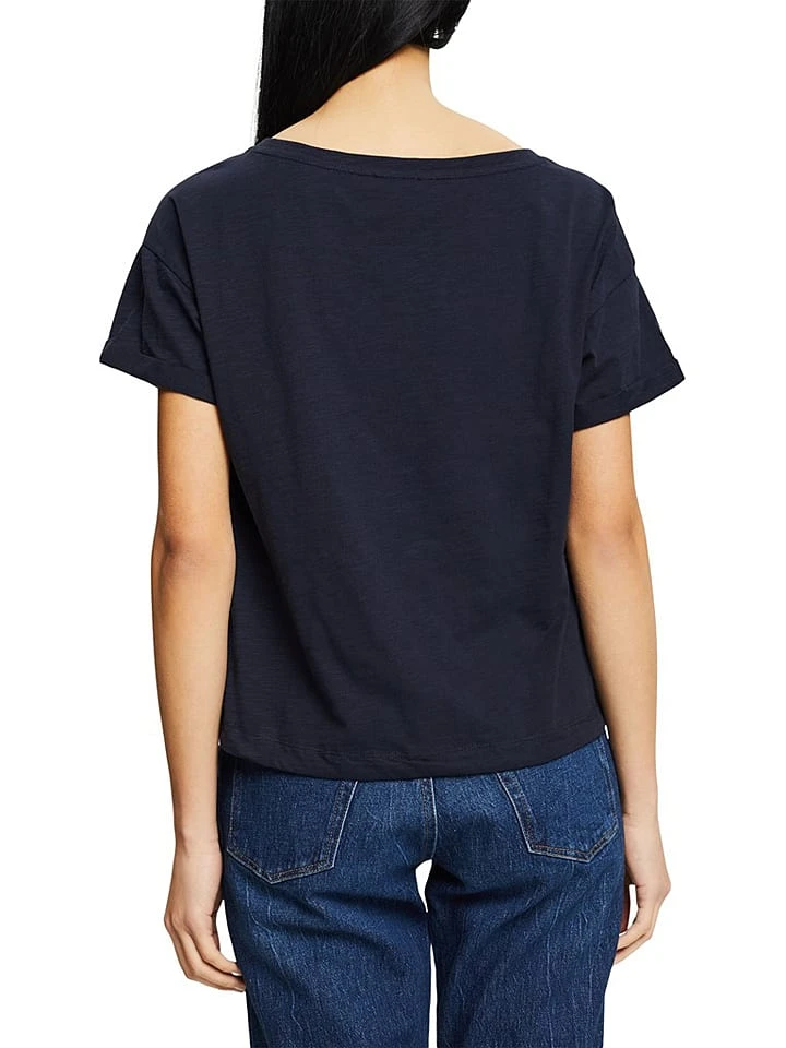 ESPRIT Shirt In Dunkelblau 3 ESPRIT Shirt In Dunkelblau - Image 3