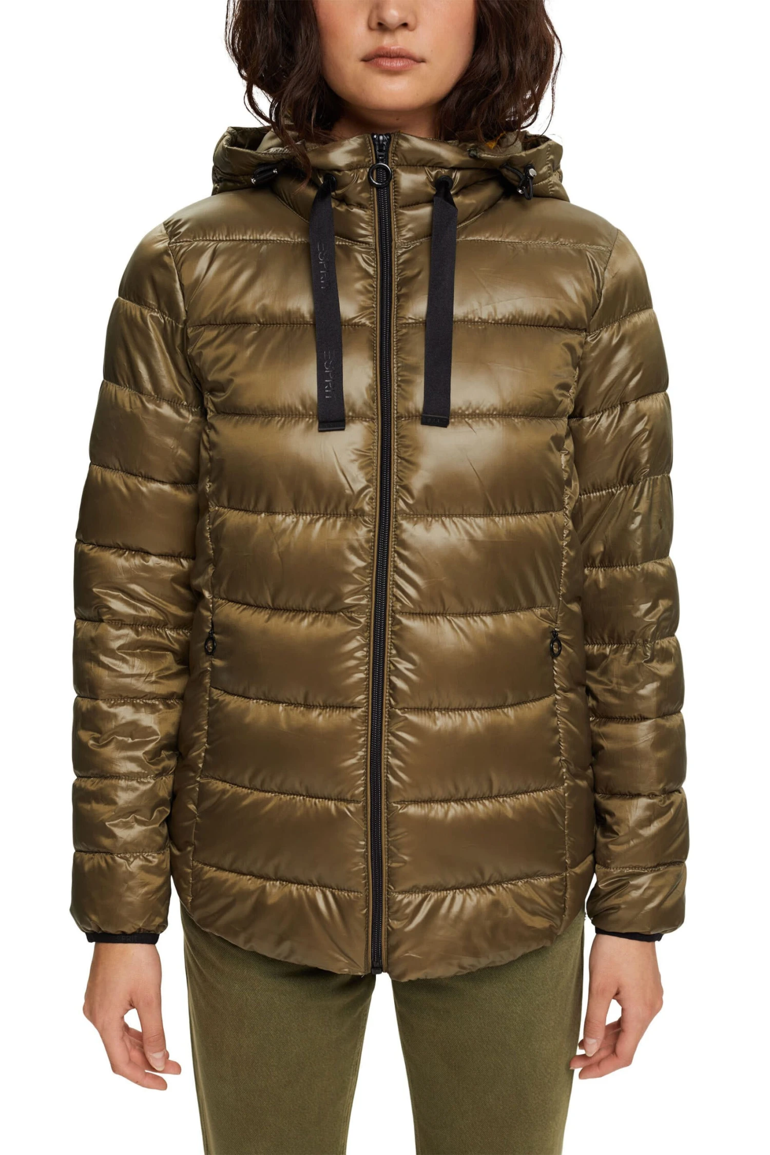 ESPRIT Steppjacke Dark Khaki 2 ESPRIT Steppjacke Dark Khaki - Image 2