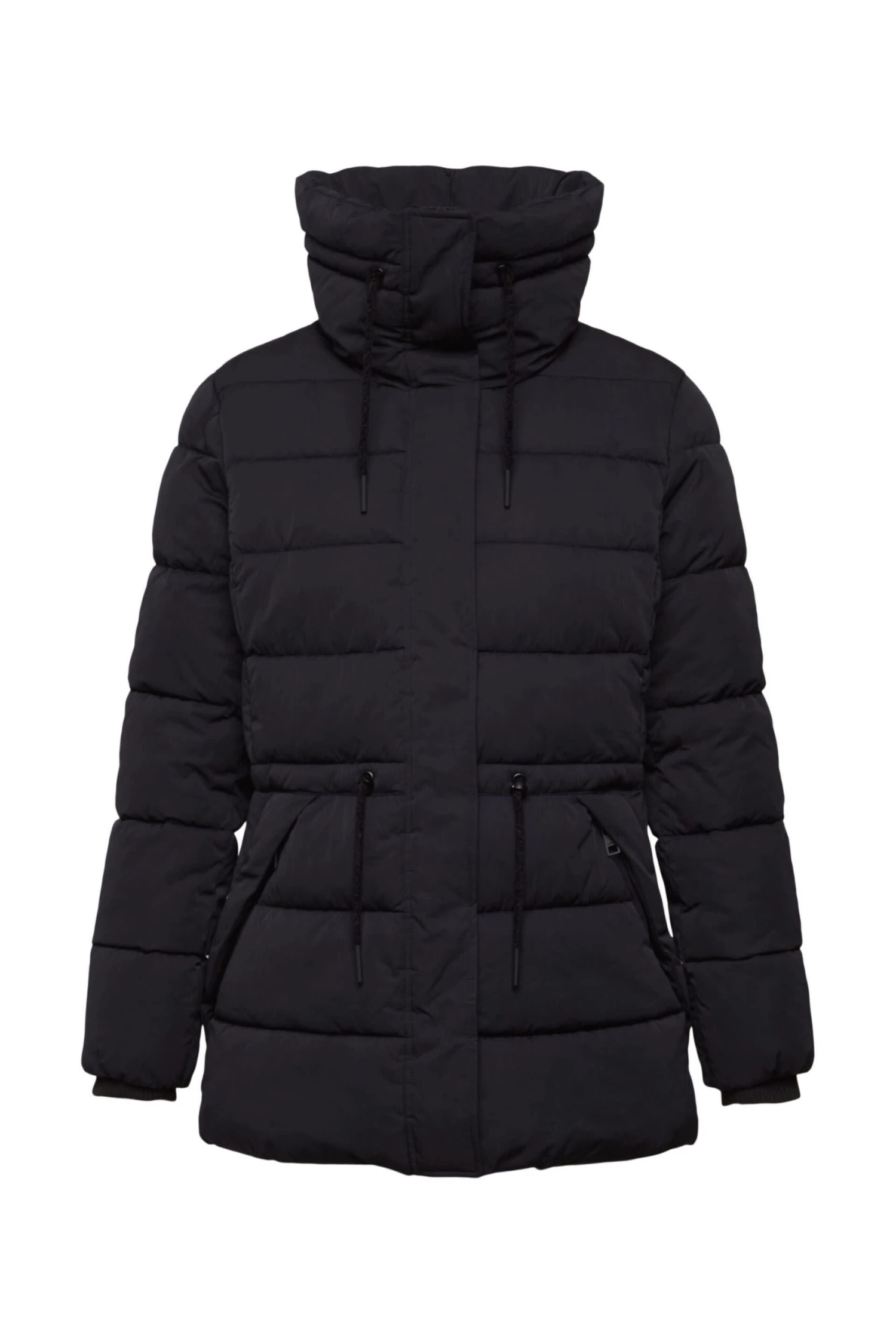 ESPRIT Steppjacke Mit Tunnelzug Black 1 ESPRIT Steppjacke Mit Tunnelzug Black
