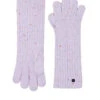 ESPRIT Strickhandschuhe Mit Bunten Sprenkeln Lilac