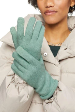 Esprit Verkauf -Esprit Verkauf esprit strickhandschuhe mit rollkante light aqua green 1