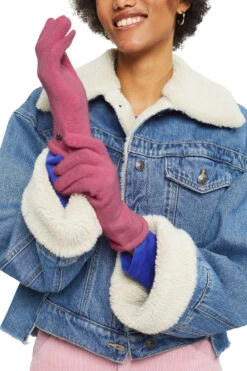 Esprit Verkauf -Esprit Verkauf esprit strickhandschuhe mit rollkante pink 1