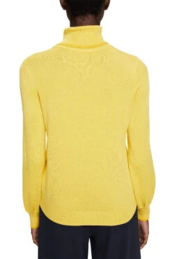 ESPRIT Strickpullover Mit Rollkragen Dusty Yellow 6 ESPRIT Strickpullover Mit Rollkragen Dusty Yellow -Esprit Verkauf esprit strickpullover mit rollkragen dusty yellow 2