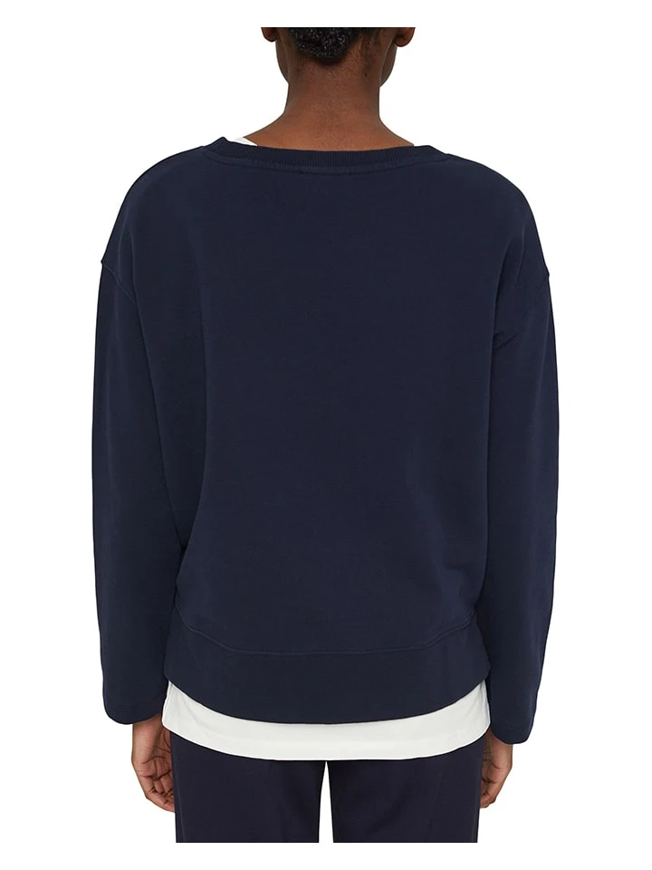 ESPRIT Sweatshirt In Dunkelblau 3 ESPRIT Sweatshirt In Dunkelblau - Image 3