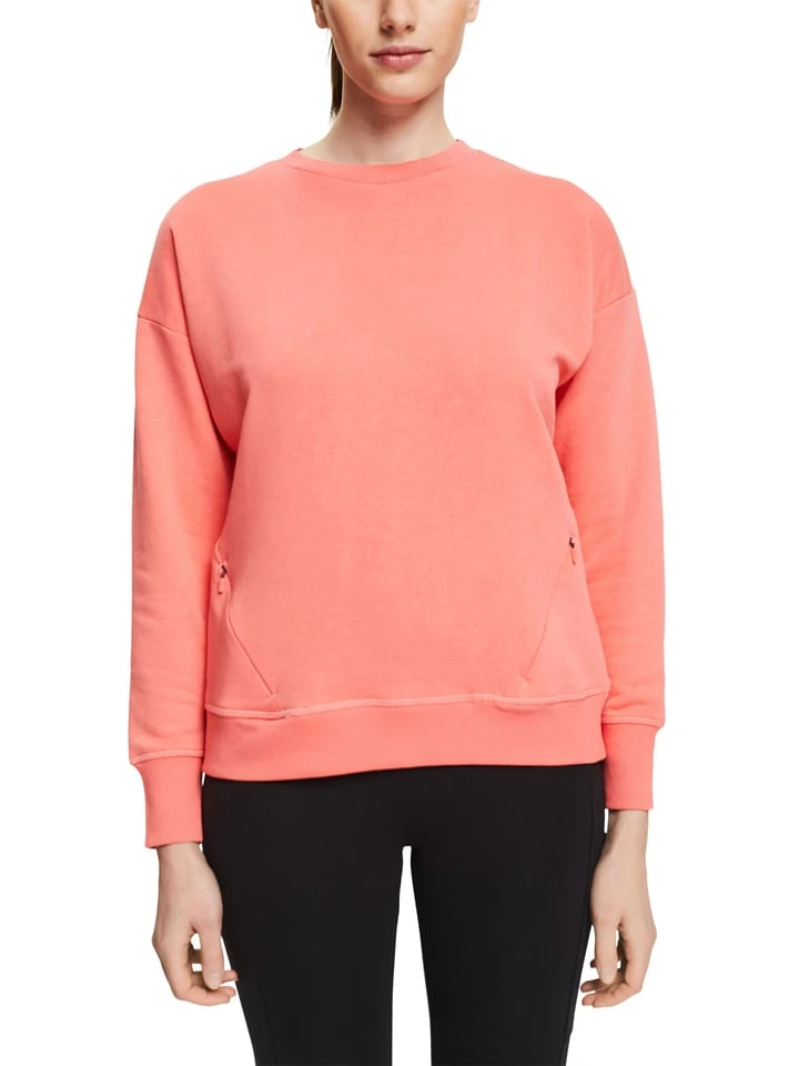 ESPRIT Sweatshirt In Koralle 1 ESPRIT Sweatshirt In Koralle