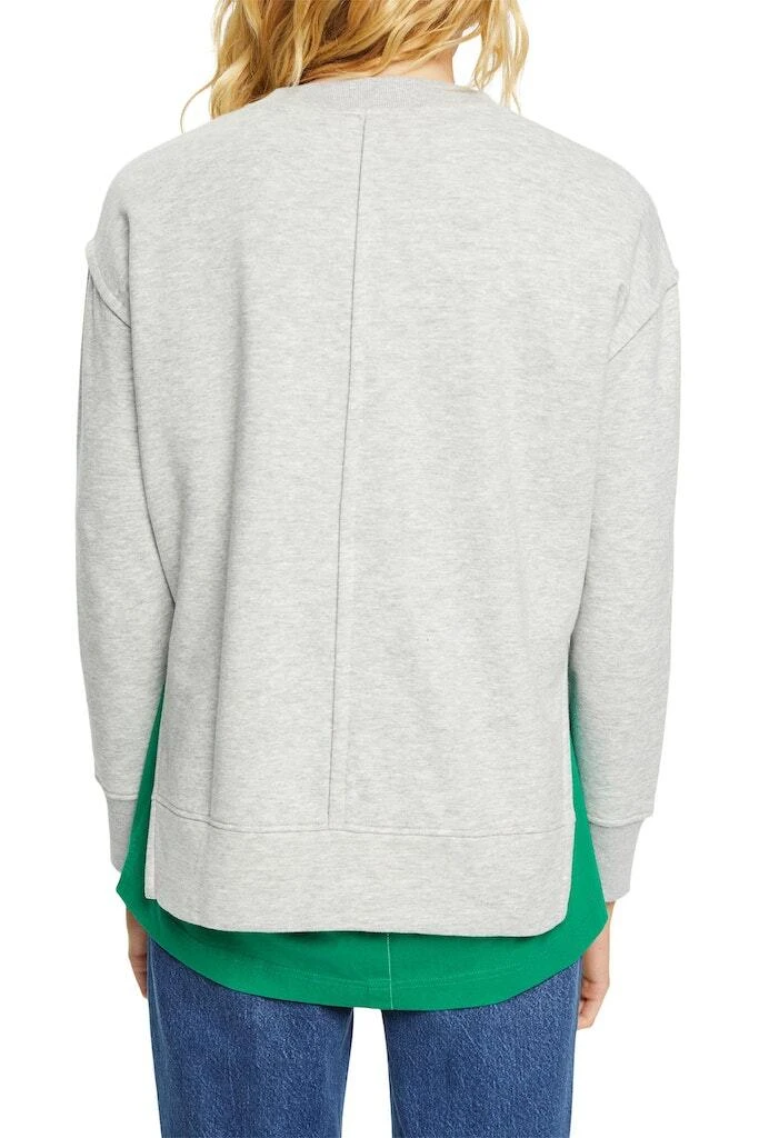 ESPRIT Sweatshirt In Light Grey 5 3 ESPRIT Sweatshirt In Light Grey 5 - Image 3