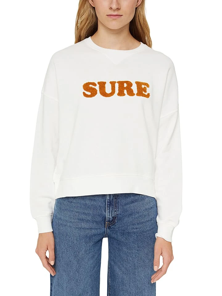 ESPRIT Sweatshirt In Weiß 2 ESPRIT Sweatshirt In Weiß - Image 2
