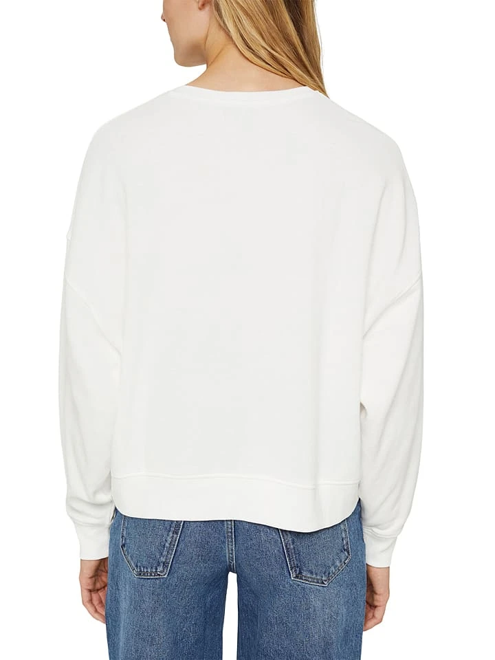 ESPRIT Sweatshirt In Weiß 3 ESPRIT Sweatshirt In Weiß - Image 3