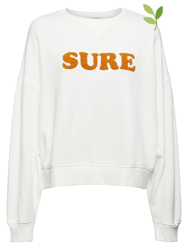 ESPRIT Sweatshirt In Weiß 1 ESPRIT Sweatshirt In Weiß
