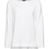 ESPRIT Sweatshirt Mit Metallic-Effekt White
