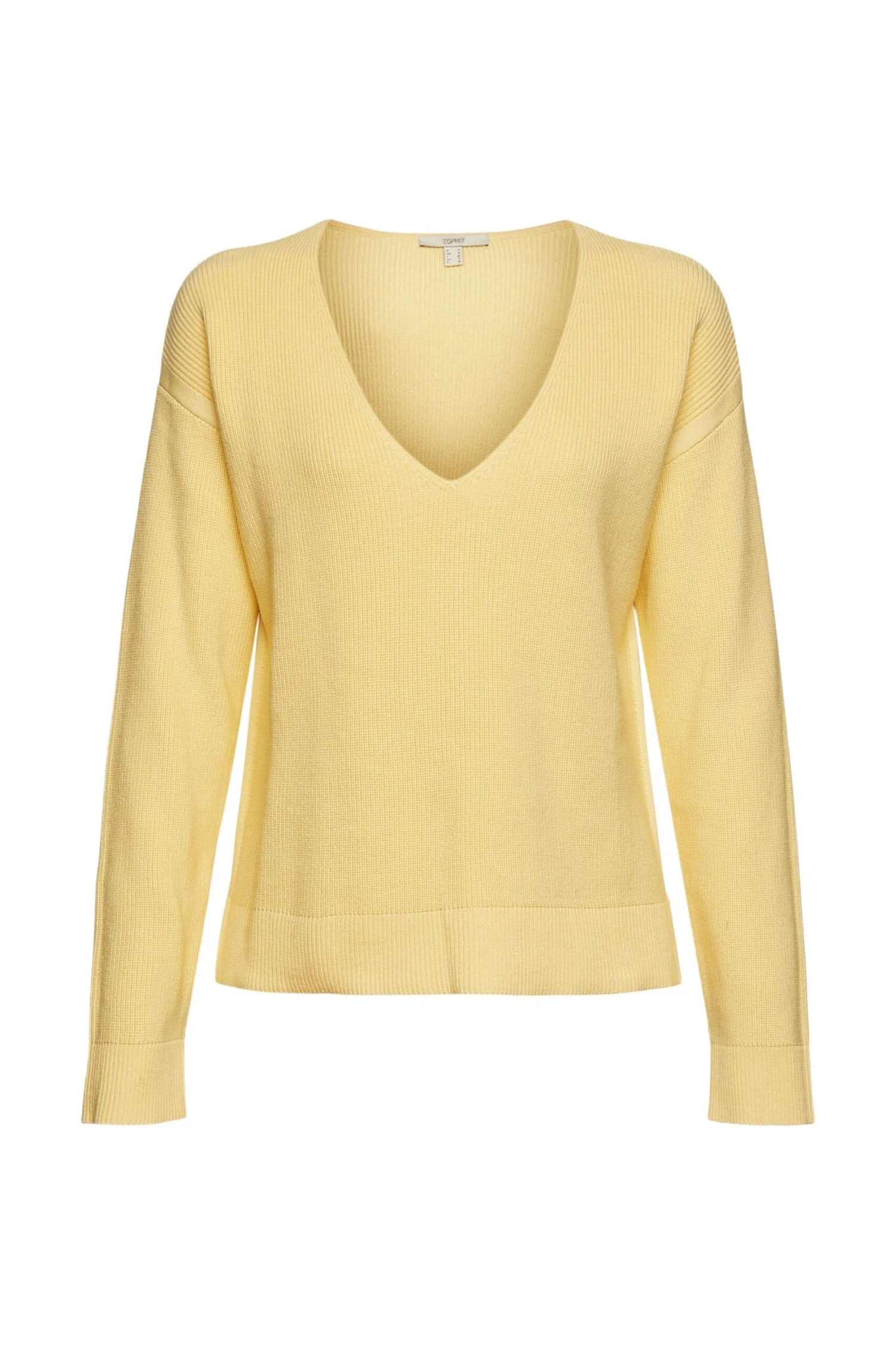 ESPRIT Sweatshirt Pastel Yellow 1 ESPRIT Sweatshirt Pastel Yellow