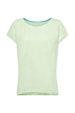 ESPRIT T-Shirt Aus Slub Citrus Green