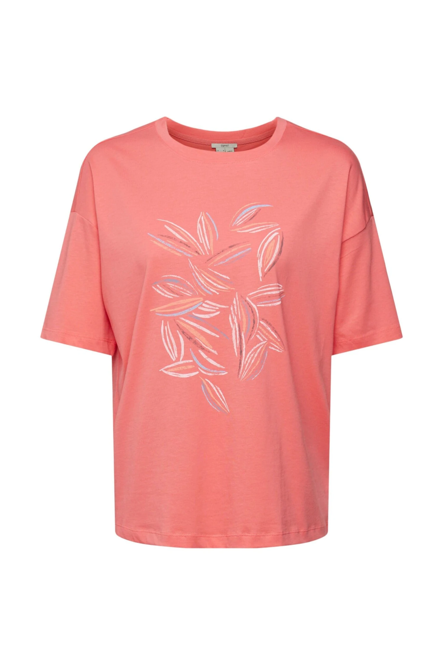 ESPRIT T-Shirt Coral Red 1 ESPRIT T-Shirt Coral Red