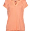 ESPRIT T-Shirt Mit Details Coral Orange
