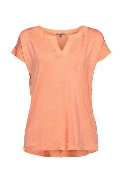 ESPRIT T-Shirt Mit Details Coral Orange