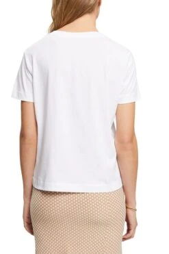 ESPRIT T-Shirt Mit Rundhalsausschnitt White 6 ESPRIT T-Shirt Mit Rundhalsausschnitt White -Esprit Verkauf esprit t shirt mit rundhalsausschnitt white 2