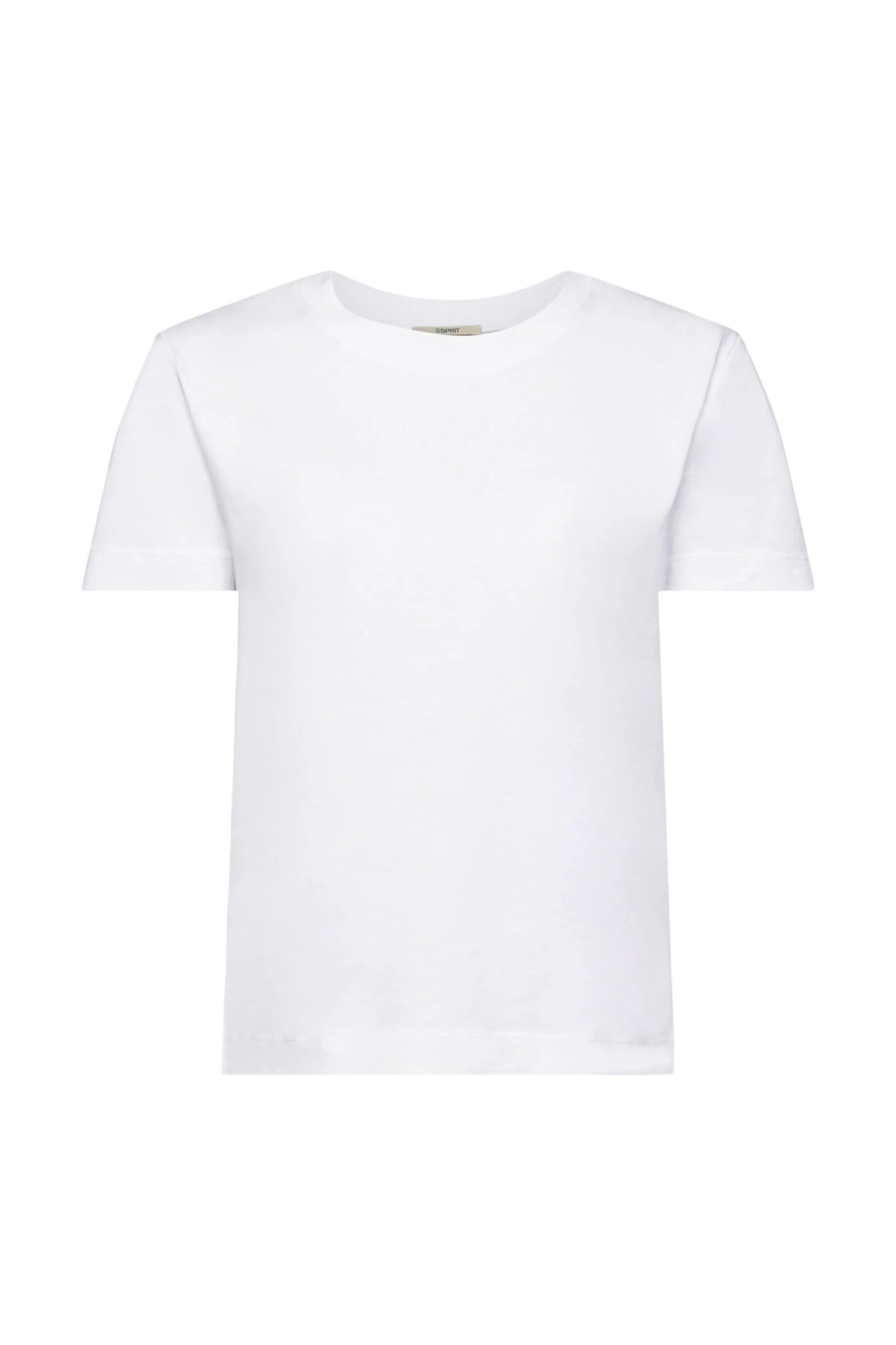 ESPRIT T-Shirt Mit Rundhalsausschnitt White 1 ESPRIT T-Shirt Mit Rundhalsausschnitt White