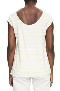 ESPRIT T-Shirt Mit Strukturstreifen Citrus Green 6 ESPRIT T-Shirt Mit Strukturstreifen Citrus Green -Esprit Verkauf esprit t shirt mit strukturstreifen citrus green 2