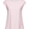 ESPRIT T-Shirt Mit Strukturstreifen Light Pink