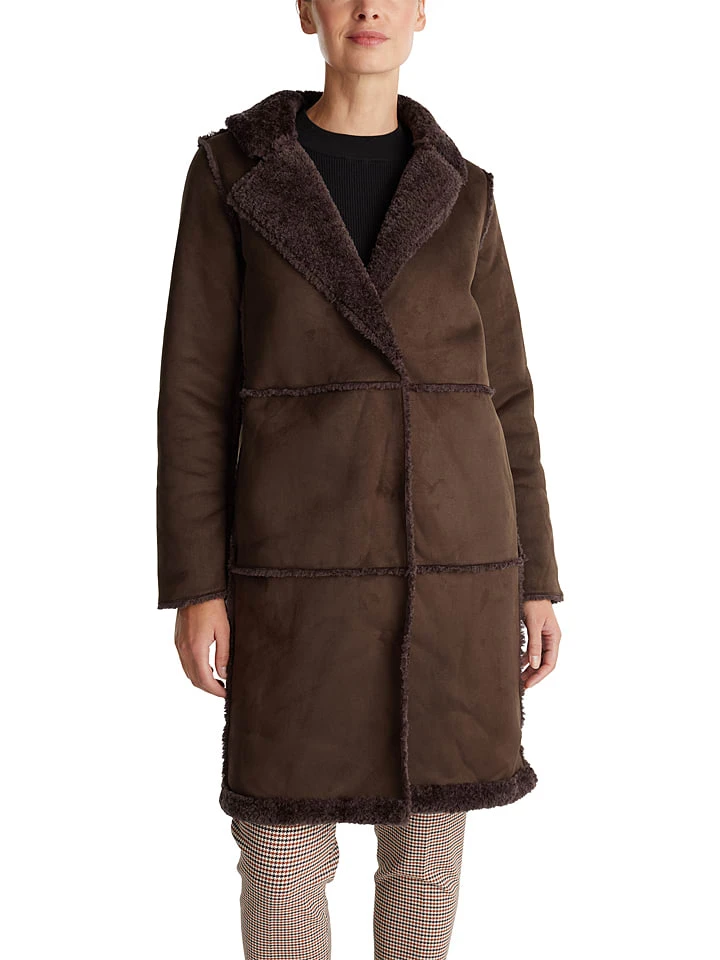 ESPRIT Übergangsmantel In Dunkelbraun 2 ESPRIT Übergangsmantel In Dunkelbraun - Image 2